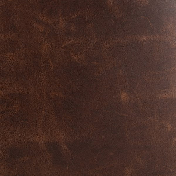 Chaise pivotante en cuir Hattie