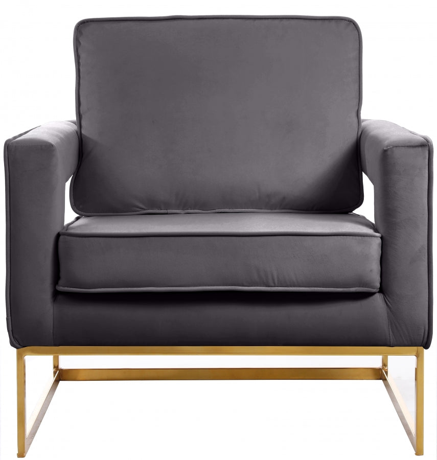 Fauteuil d'appoint rembourré en chenille Vivi