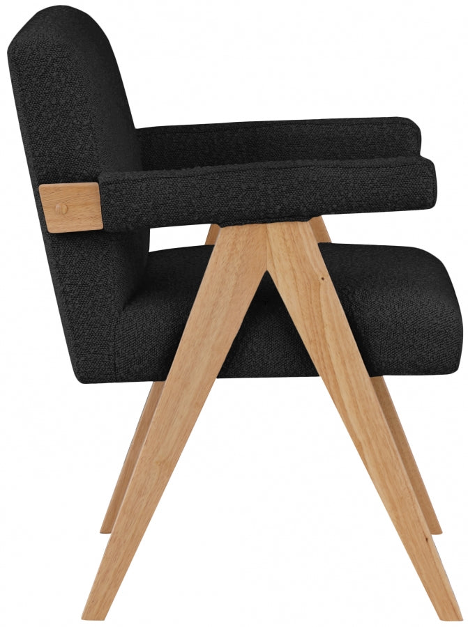Fauteuil d'appoint rembourré en chenille Vivi