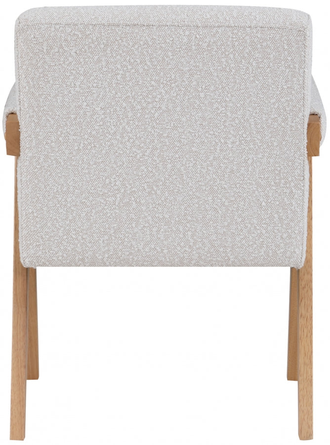 Fauteuil d'appoint rembourré en chenille Vivi