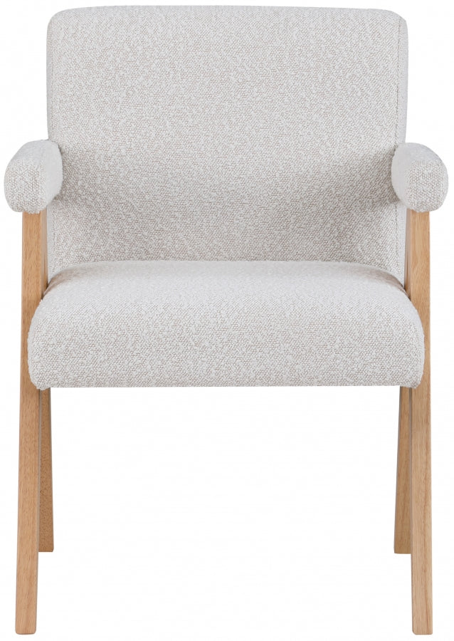 Fauteuil d'appoint rembourré en chenille Vivi