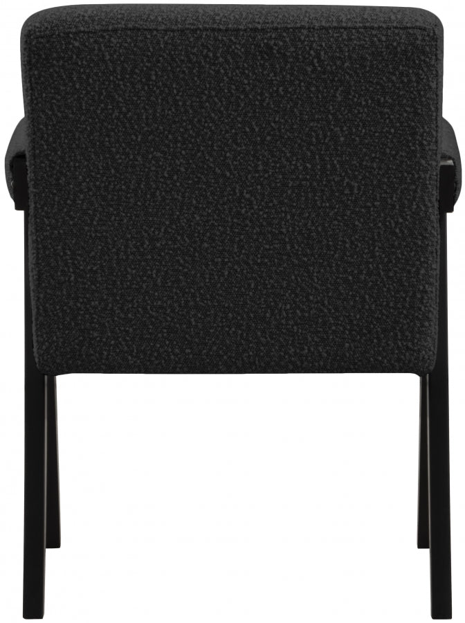 Fauteuil d'appoint rembourré en chenille Vivi