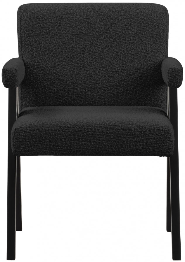 Fauteuil d'appoint rembourré en chenille Vivi