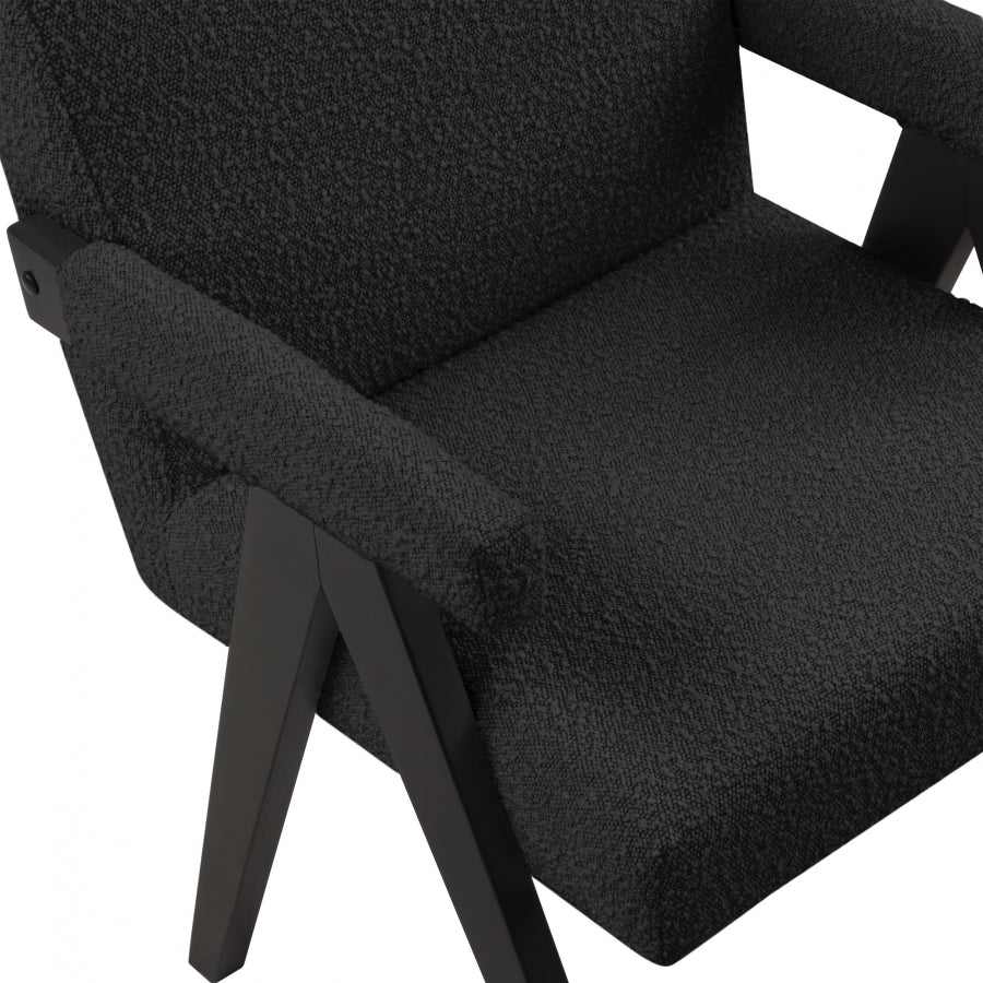 Fauteuil d'appoint rembourré en chenille Vivi