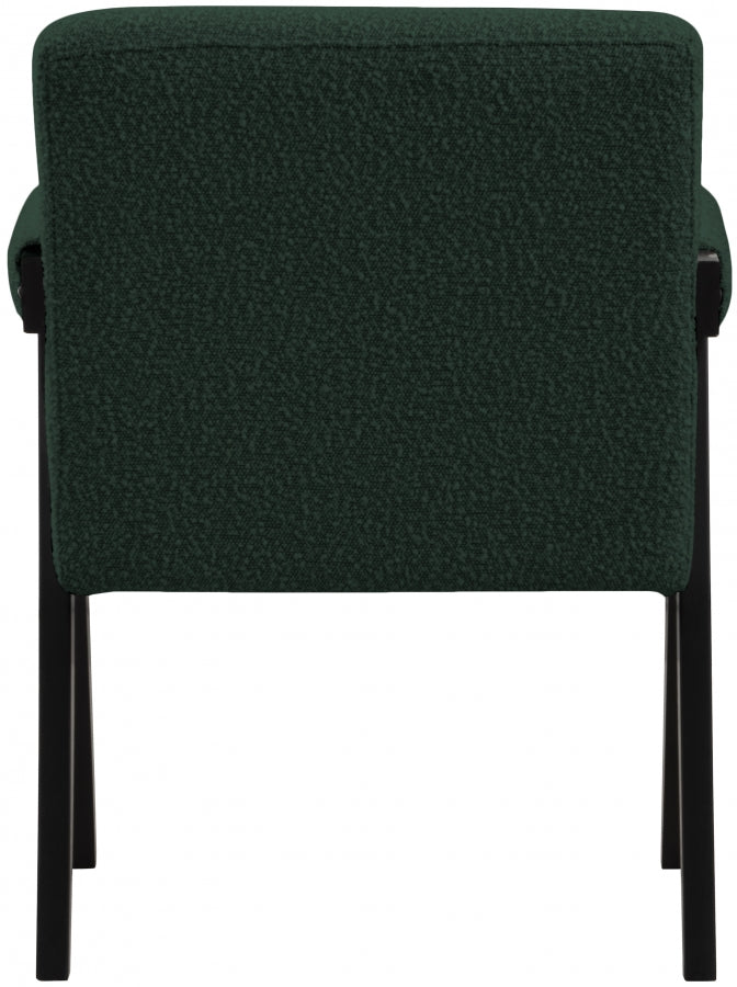 Fauteuil d'appoint rembourré en chenille Vivi