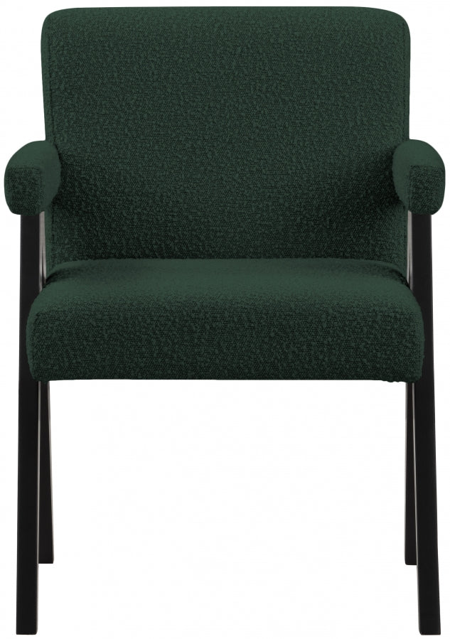 Fauteuil d'appoint rembourré en chenille Vivi