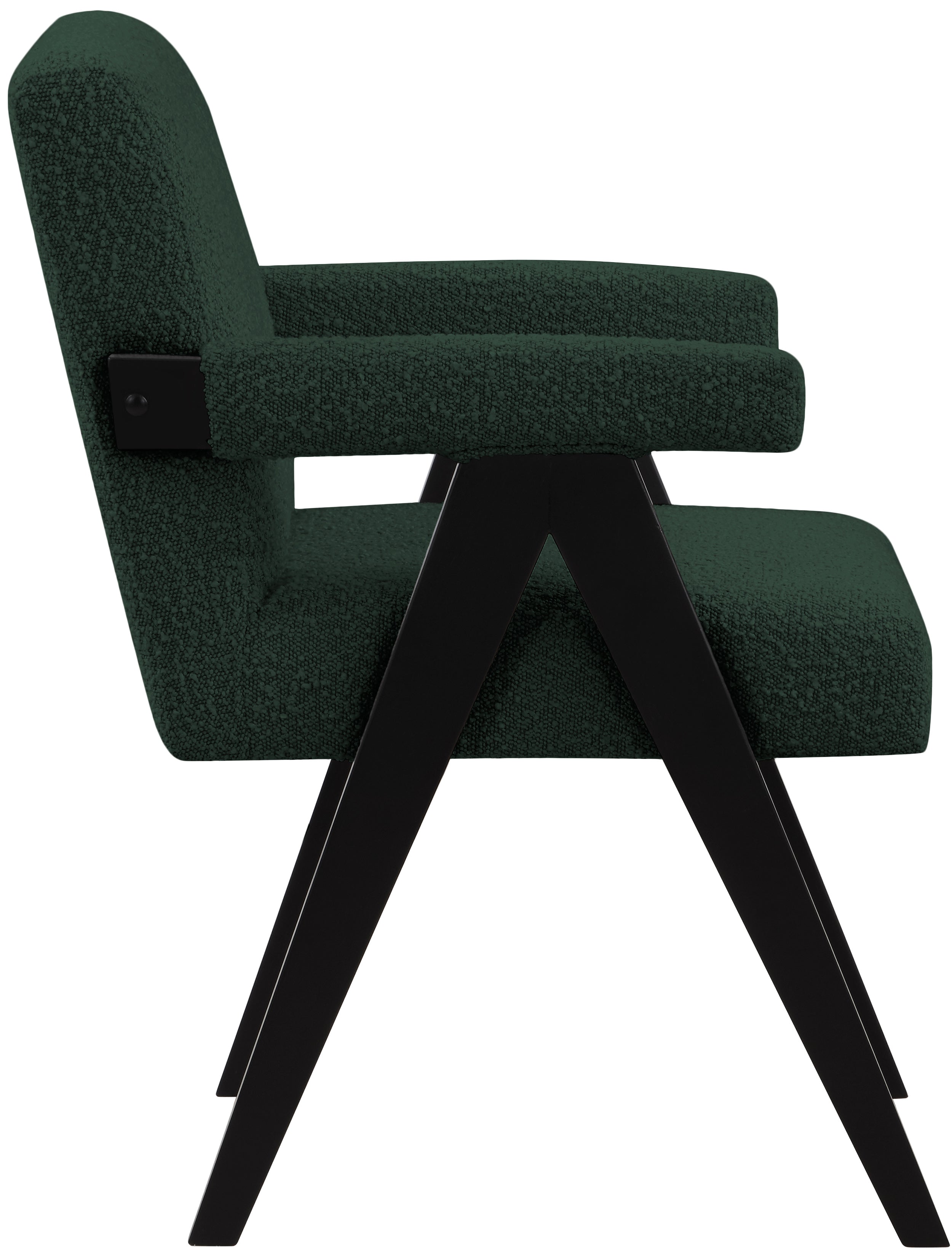 Fauteuil d'appoint rembourré en chenille Vivi