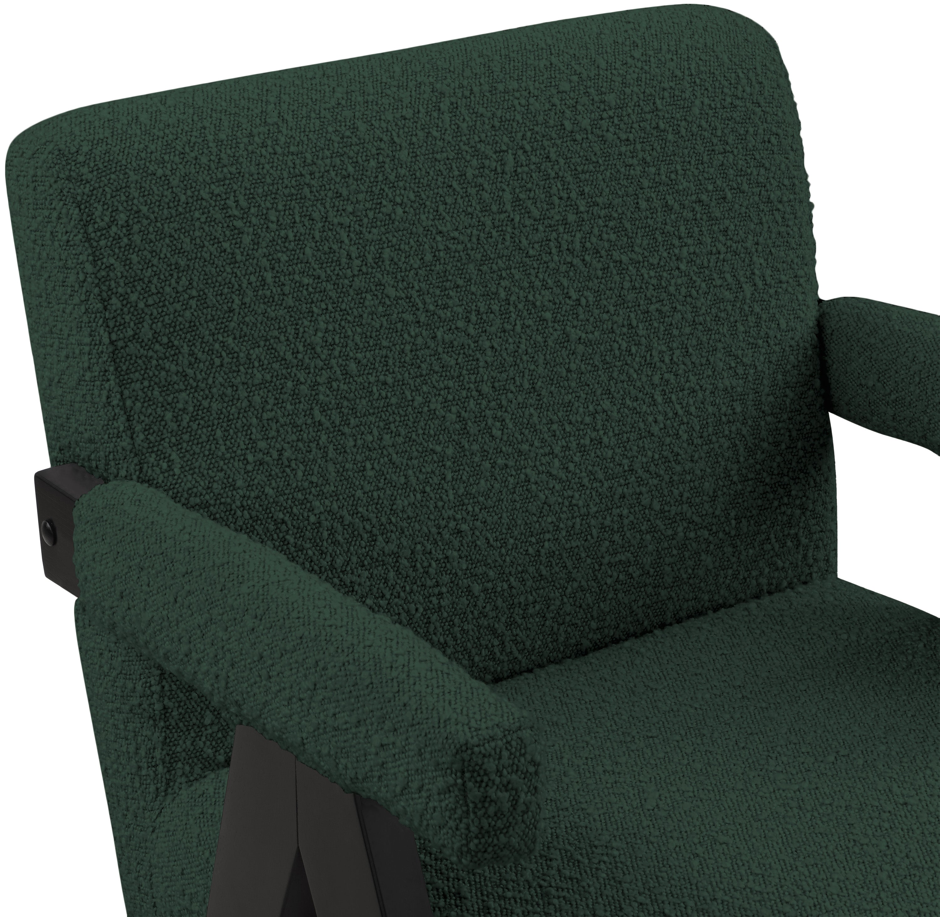 Fauteuil d'appoint rembourré en chenille Vivi