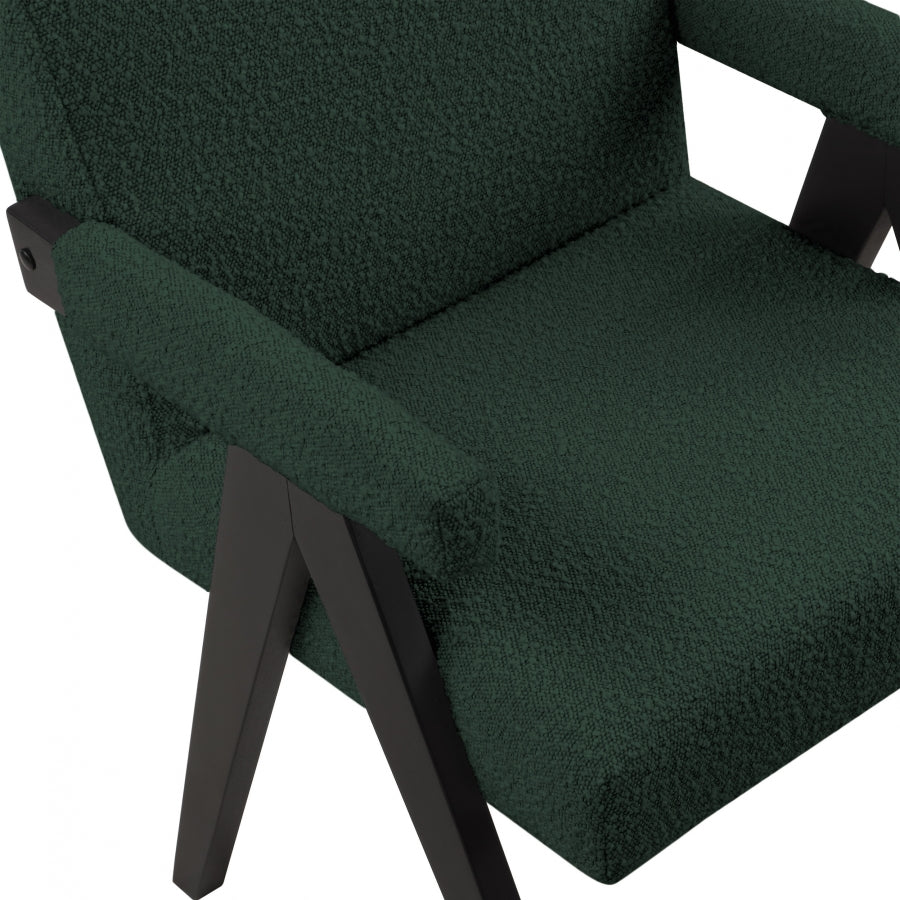 Fauteuil d'appoint rembourré en chenille Vivi