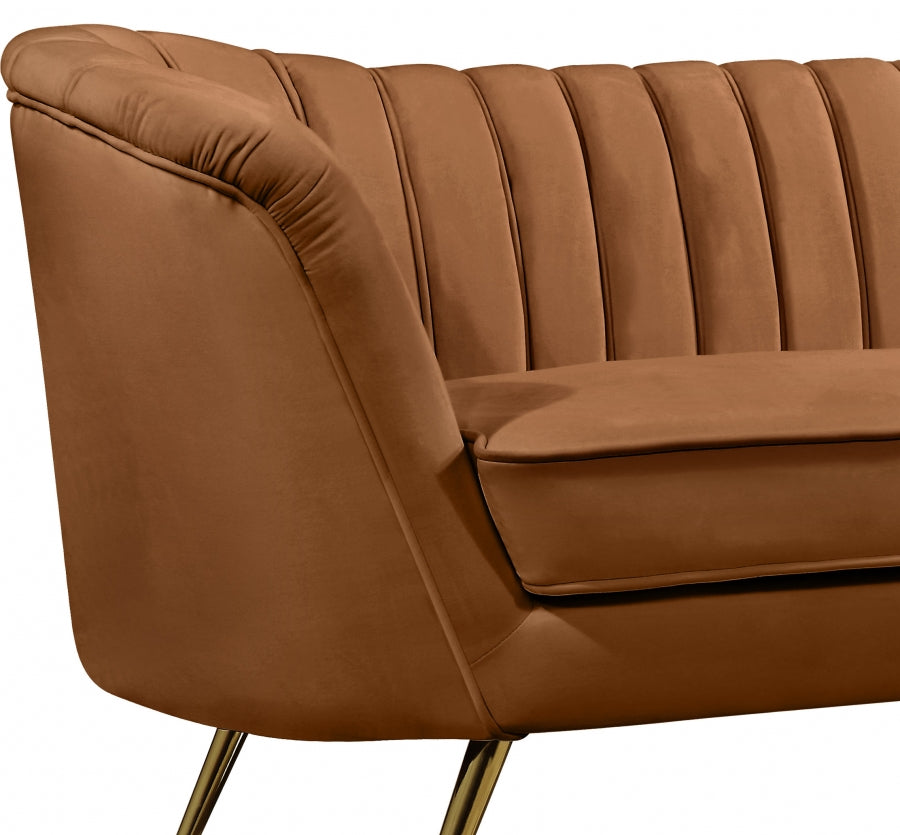 Fauteuil d'appoint rembourré en chenille Vivi