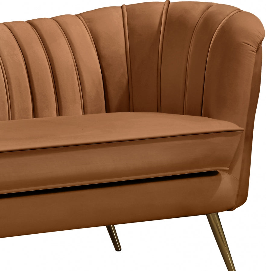 Fauteuil d'appoint rembourré en chenille Vivi