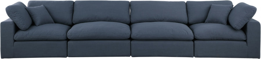 Comfy Linen Textured Fabric Sofa