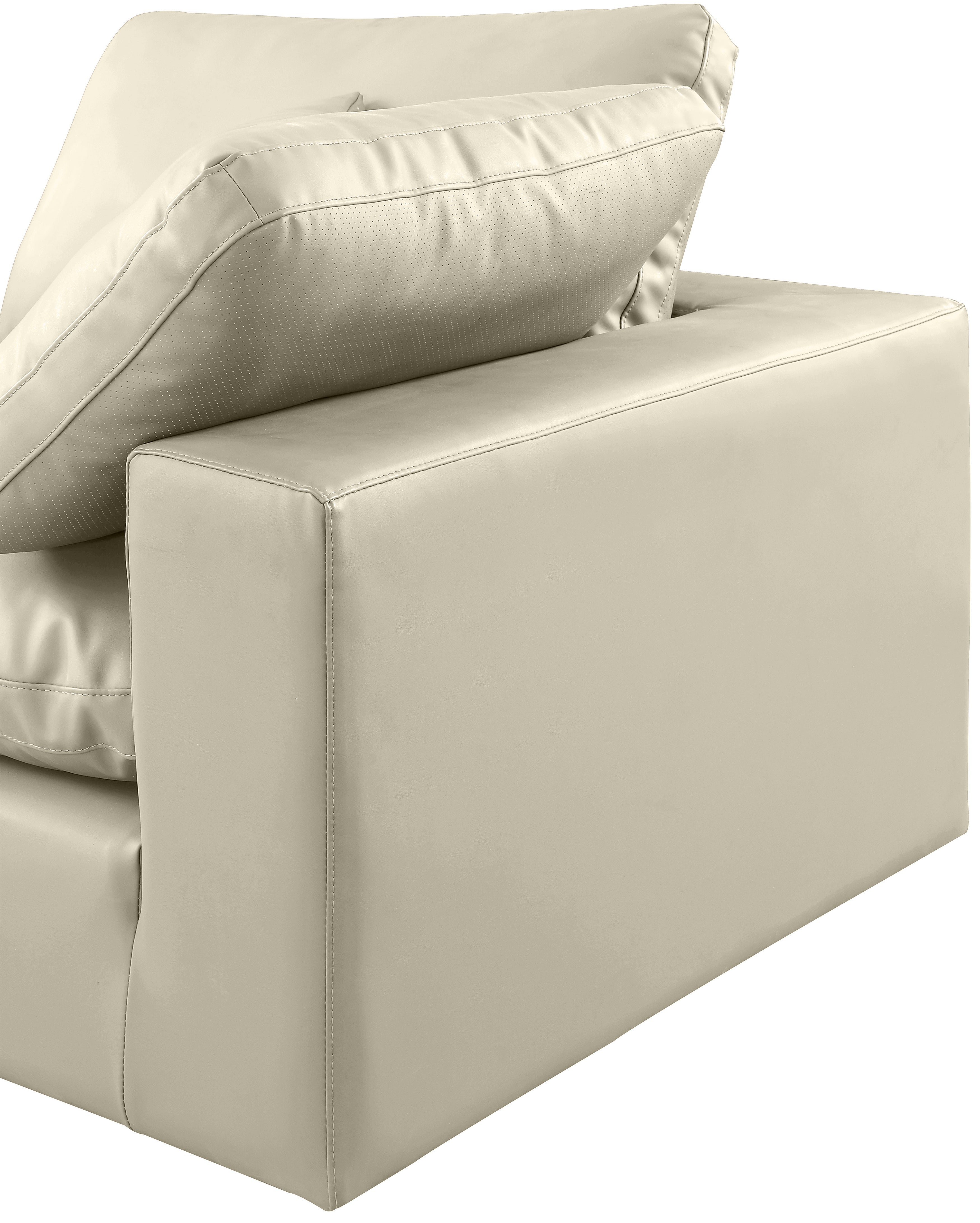 Comfy Vegan Leather Sofa