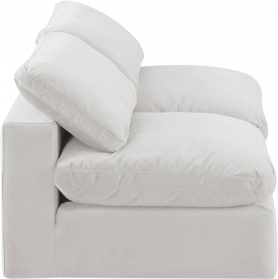 Canapé confortable en velours