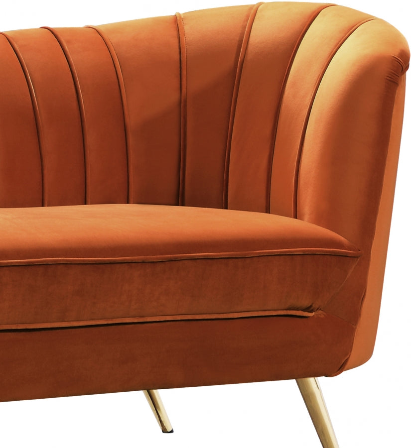 Fauteuil d'appoint rembourré en chenille Vivi