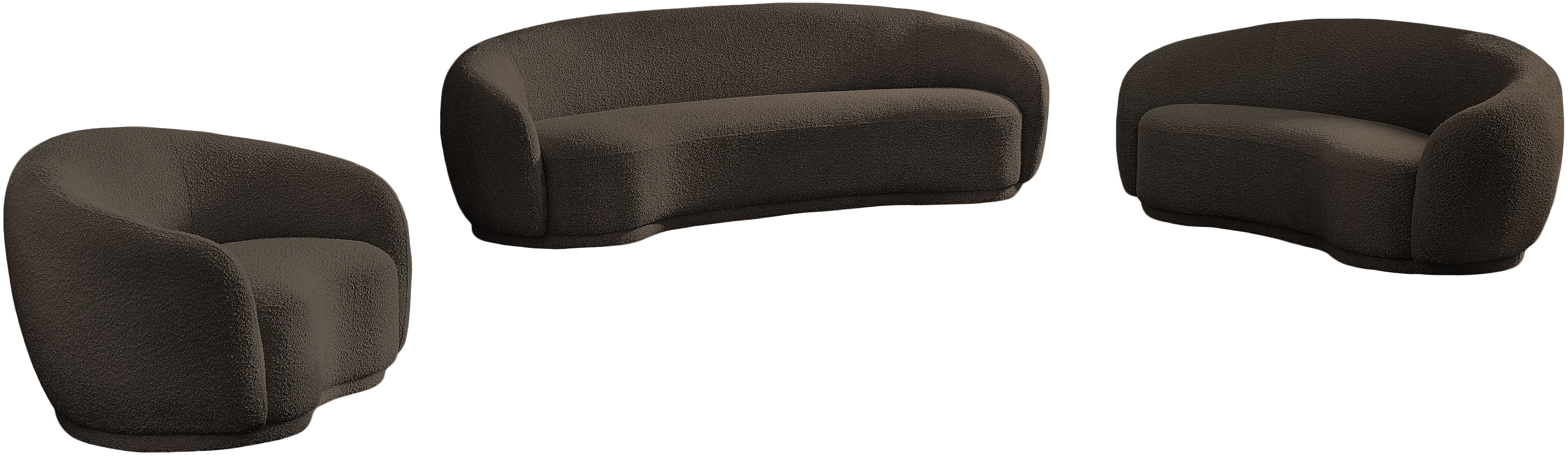 Hyde Boucle Fabric Upholstered Chair