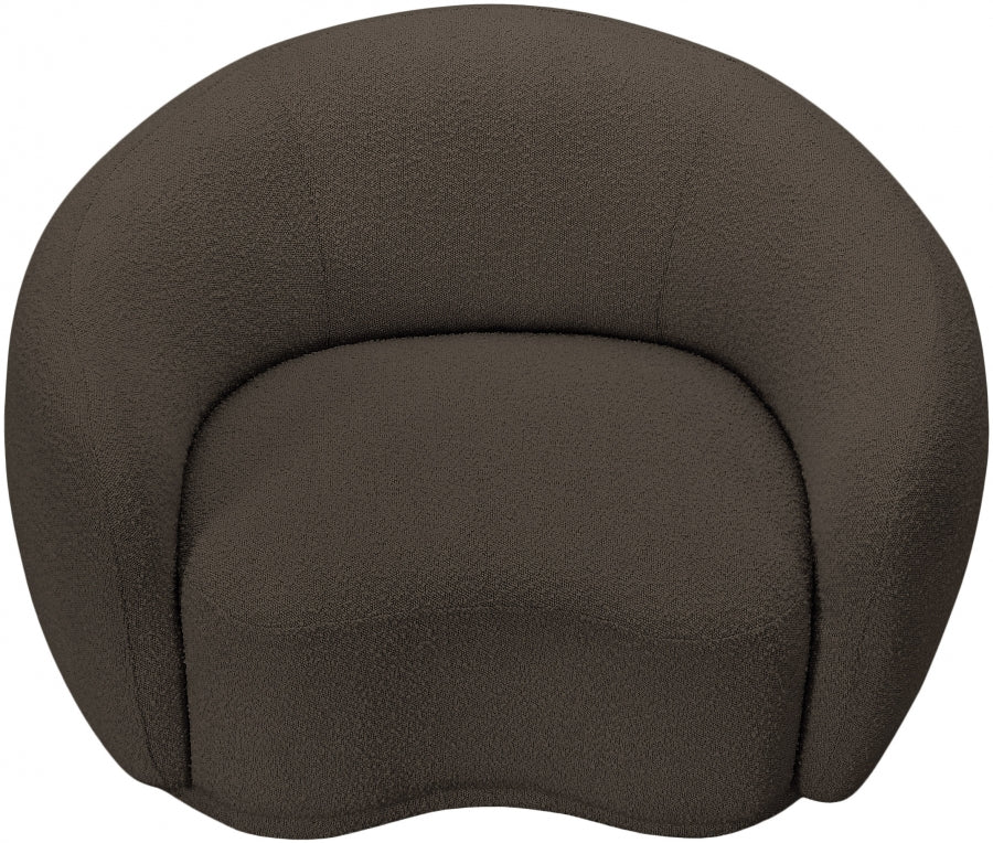 Hyde Boucle Fabric Upholstered Chair
