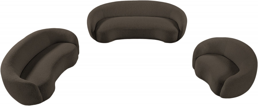 Hyde Boucle Fabric Upholstered Chair