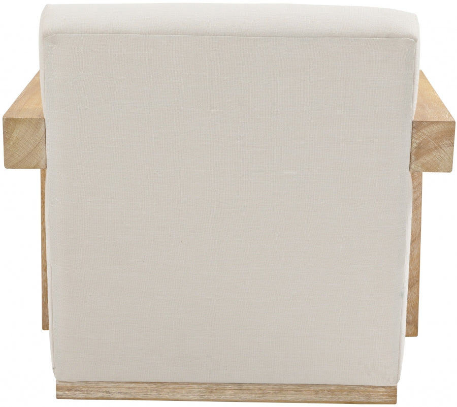 Fauteuil d'appoint rembourré en chenille Vivi