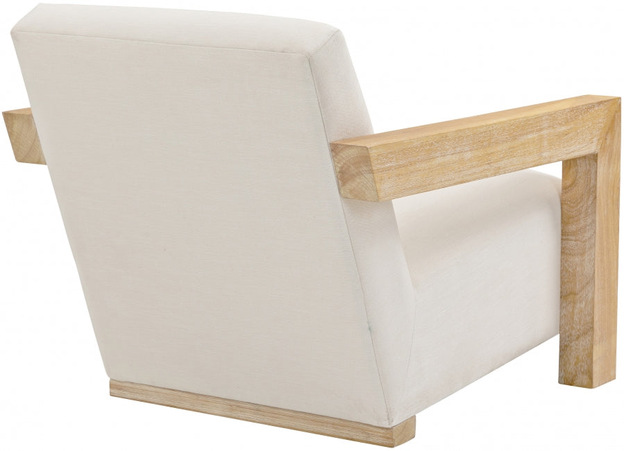 Fauteuil d'appoint rembourré en chenille Vivi
