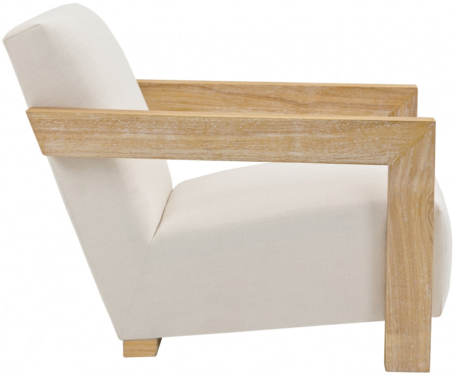 Fauteuil d'appoint rembourré en chenille Vivi