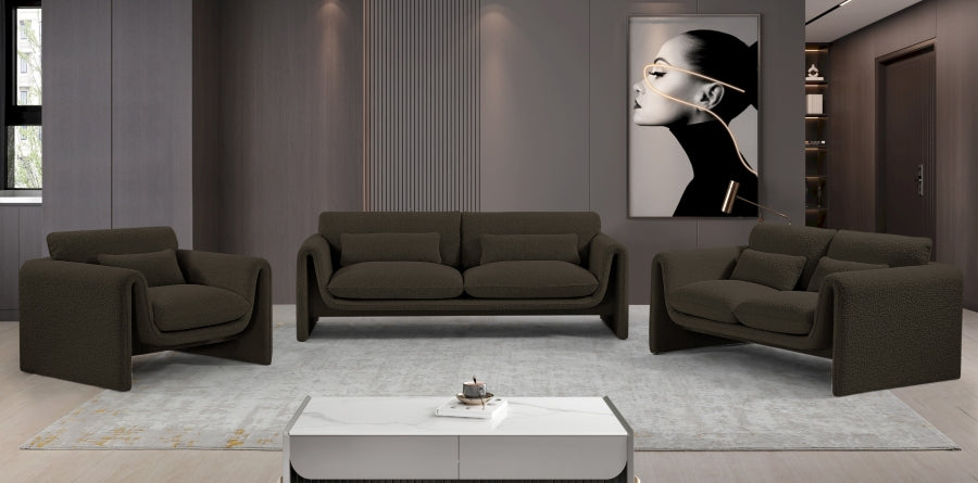 Canapé en tissu boucle Stylus