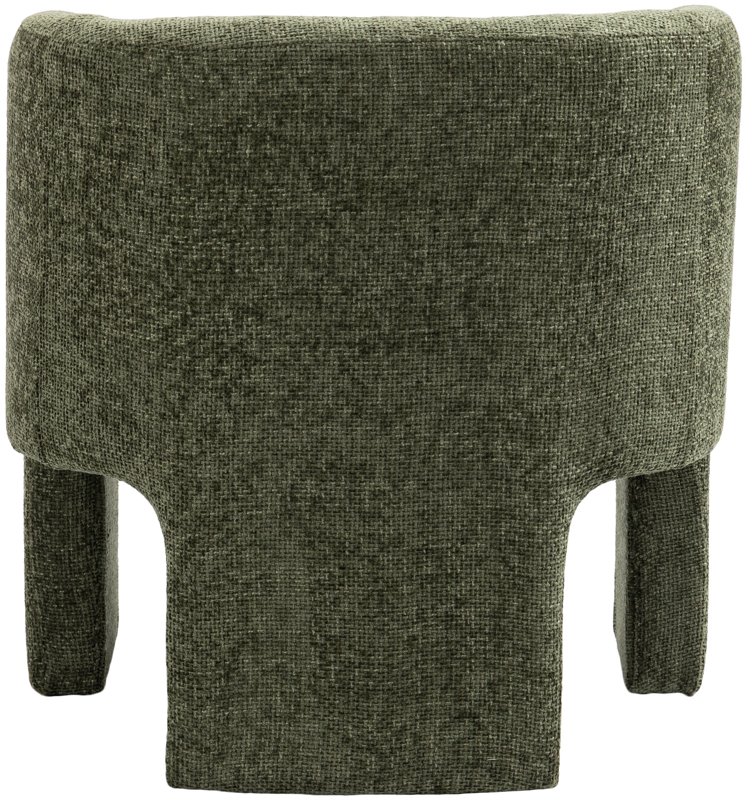 Fauteuil d'appoint rembourré en chenille Vivi