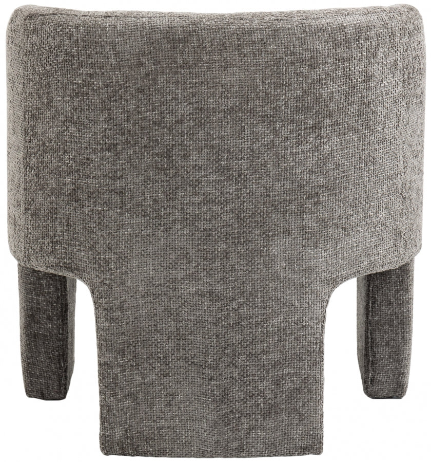 Fauteuil d'appoint rembourré en chenille Vivi