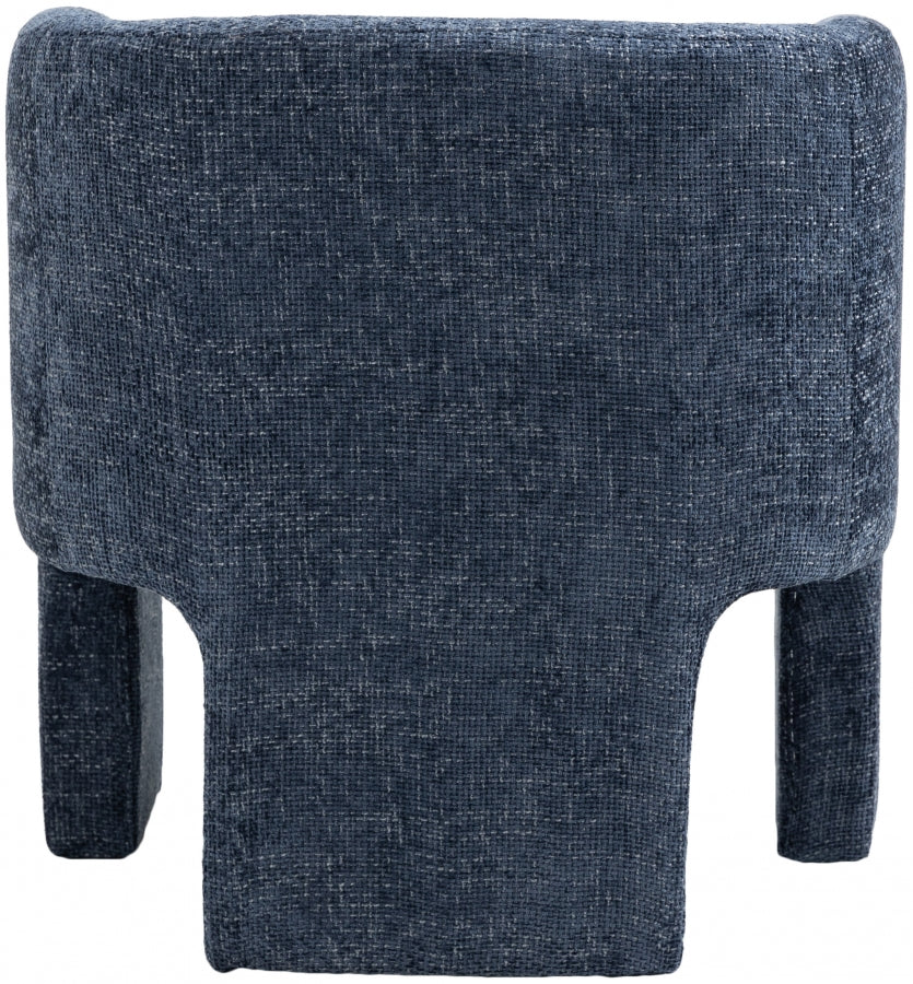 Fauteuil d'appoint rembourré en chenille Vivi
