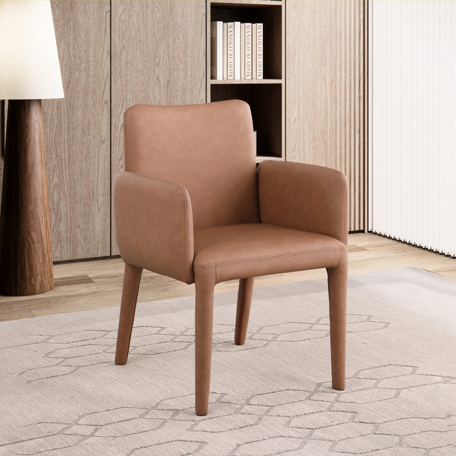 Fauteuil d'appoint rembourré en chenille Vivi