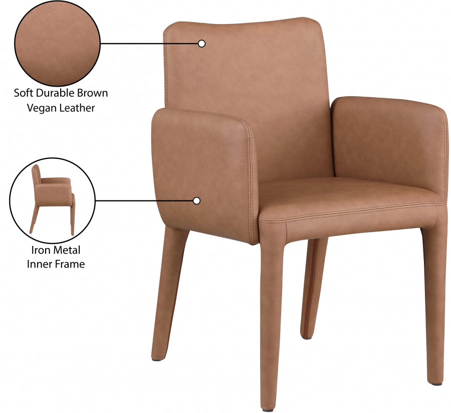 Fauteuil d'appoint rembourré en chenille Vivi