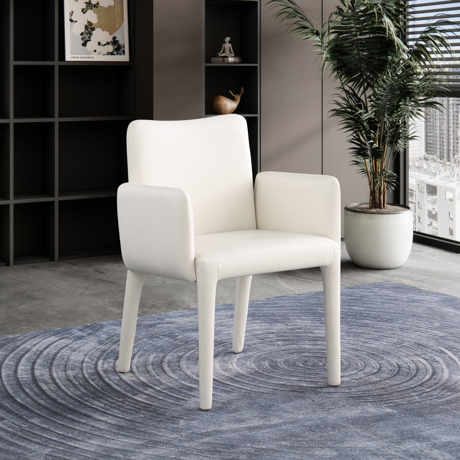 Fauteuil d'appoint rembourré en chenille Vivi
