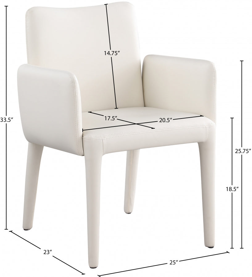 Fauteuil d'appoint rembourré en chenille Vivi