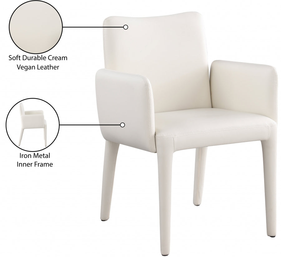 Fauteuil d'appoint rembourré en chenille Vivi