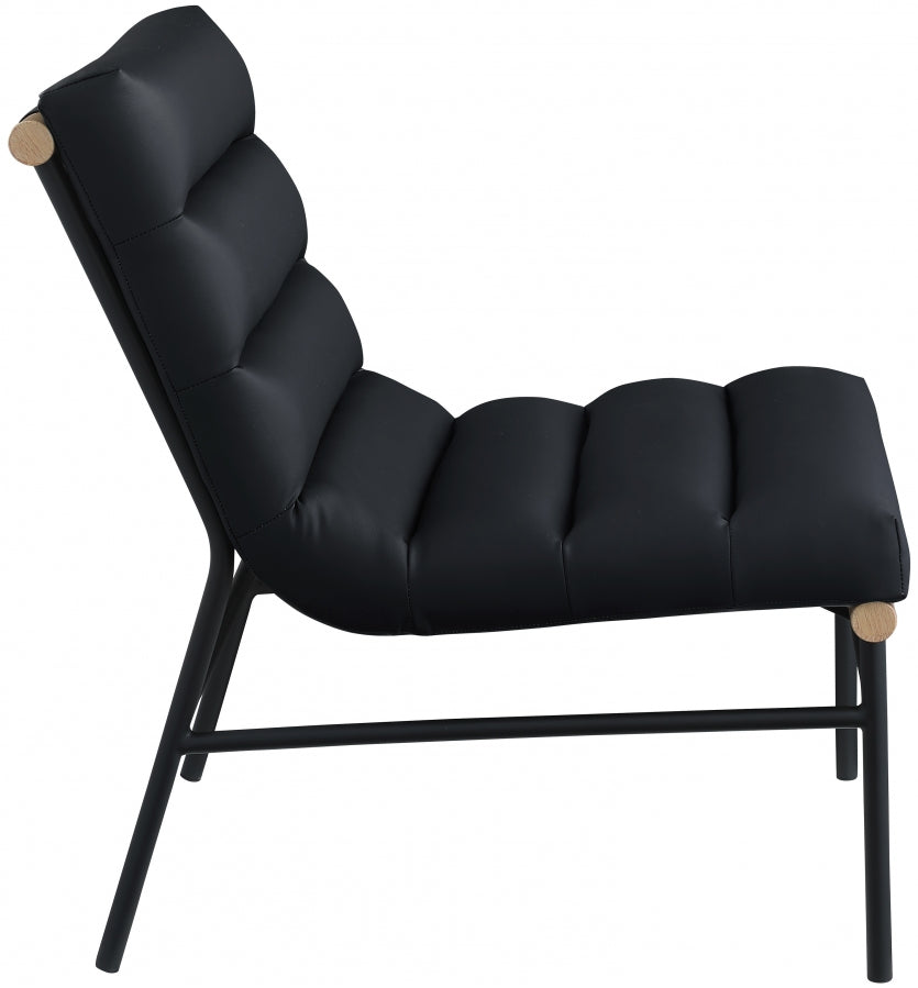Fauteuil d'appoint rembourré en chenille Vivi
