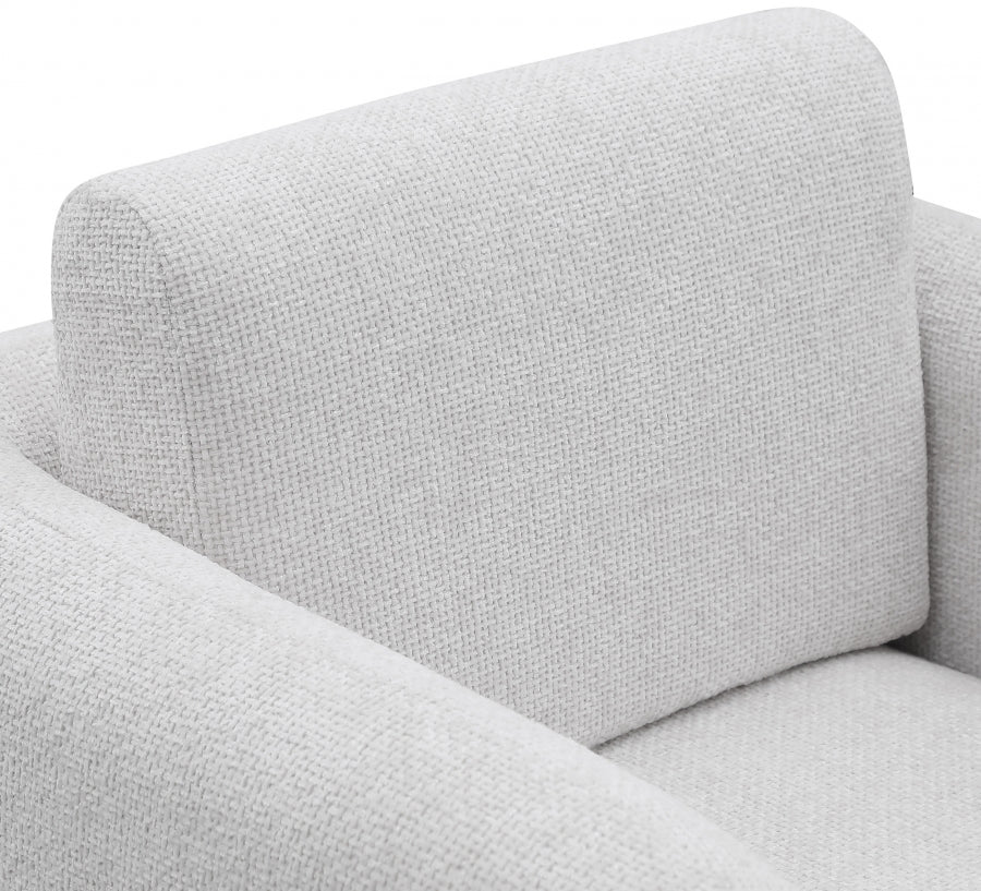 Fauteuil d'appoint rembourré en chenille Vivi