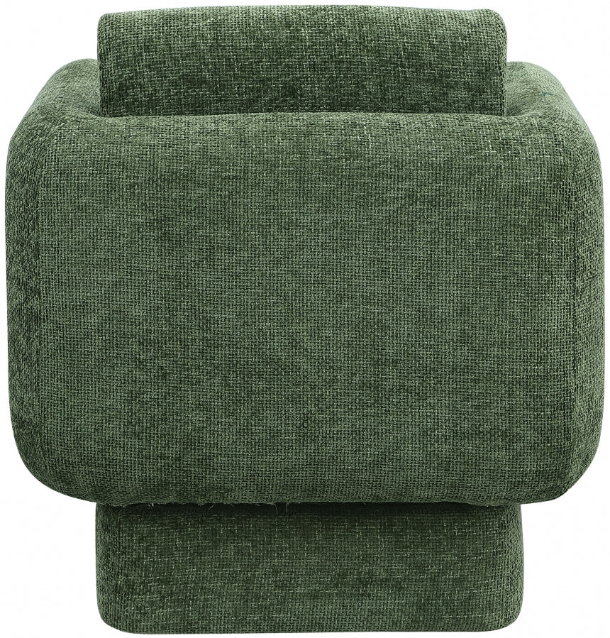 Fauteuil d'appoint rembourré en chenille Vivi