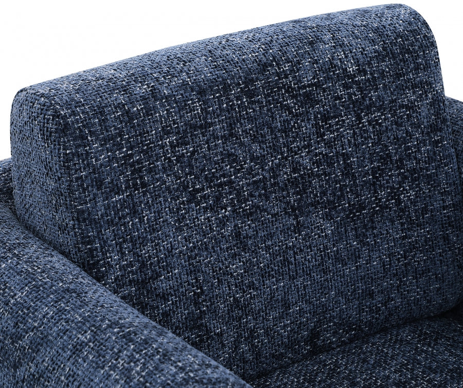 Fauteuil d'appoint rembourré en chenille Vivi