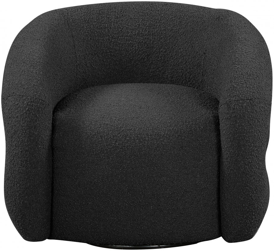 Fauteuil d'appoint rembourré en chenille Vivi