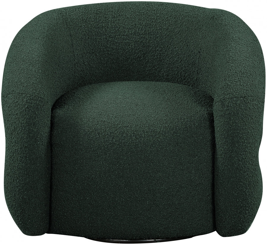 Fauteuil d'appoint rembourré en chenille Vivi