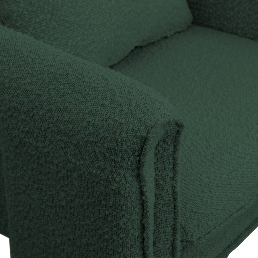 Fauteuil d'appoint rembourré en chenille Vivi