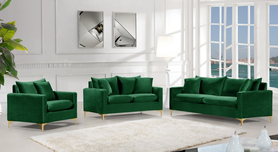 Fauteuil d'appoint rembourré en chenille Vivi