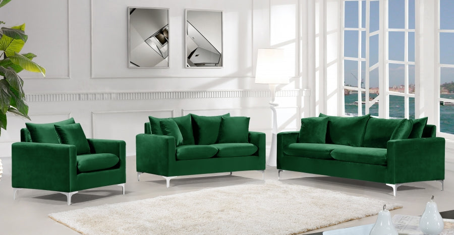 Fauteuil d'appoint rembourré en chenille Vivi