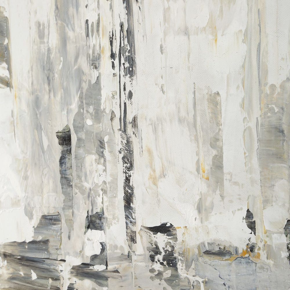 Hours in Silence Hand Painted Canvas