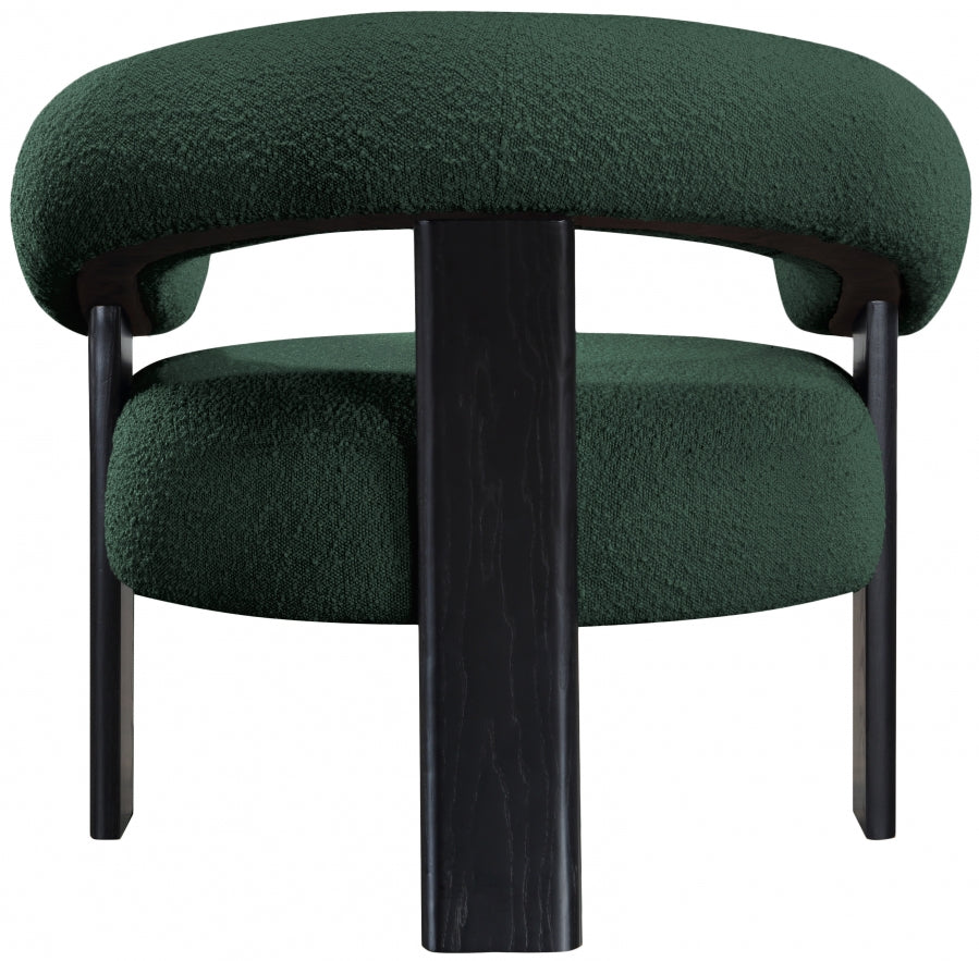 Fauteuil d'appoint rembourré en chenille Vivi