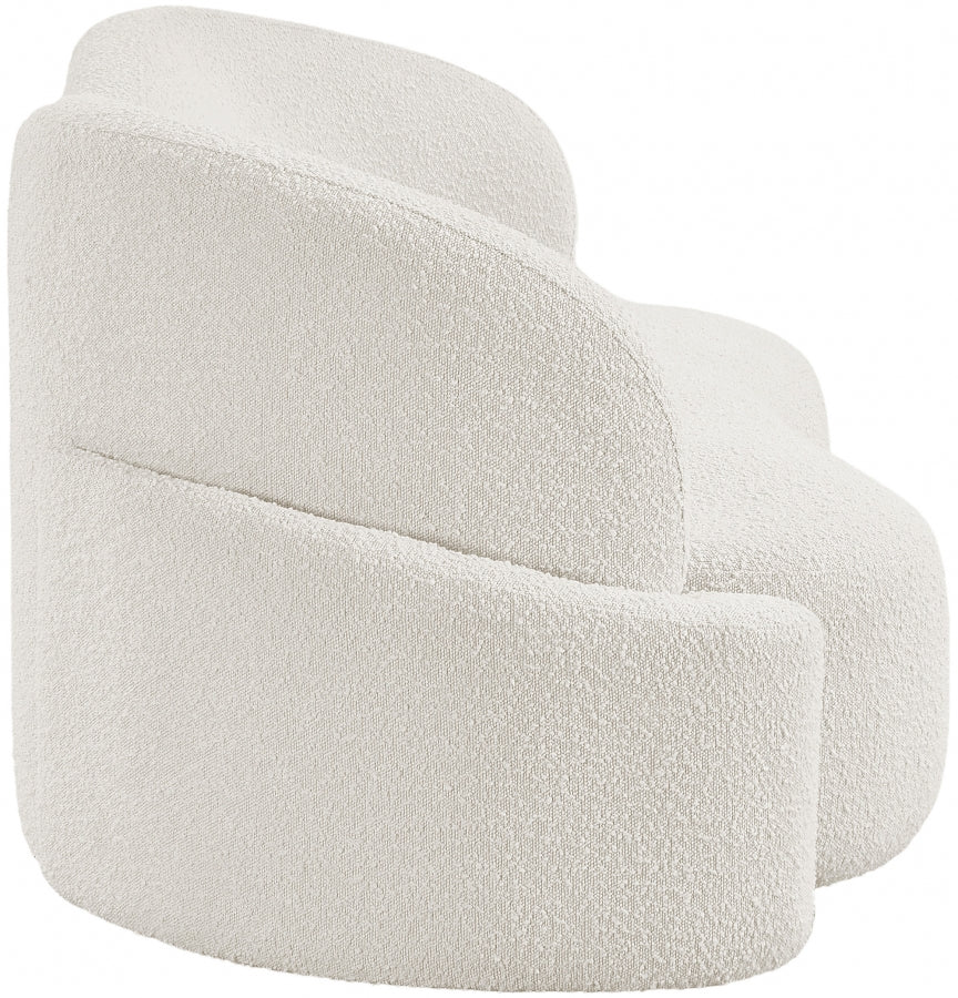 Canapé en tissu bouclé Principessa