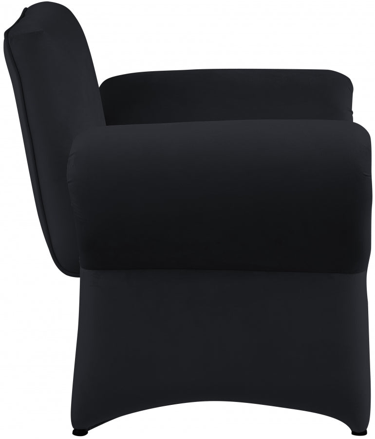 Fleurette Velvet Upholstered Accent Chair