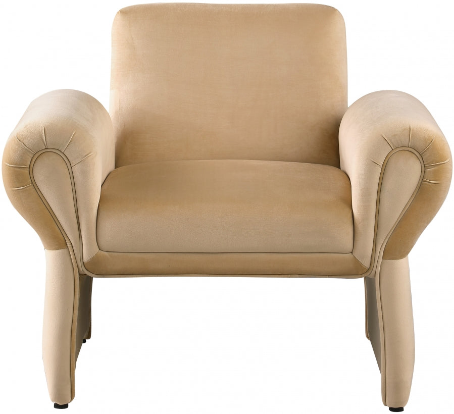 Fleurette Velvet Upholstered Accent Chair