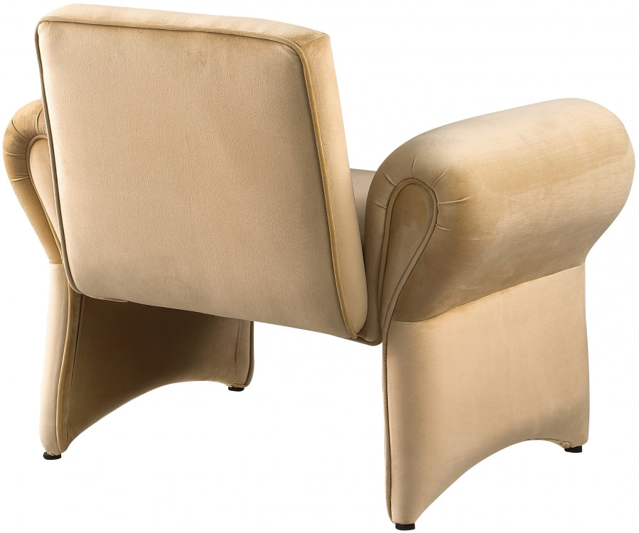 Fleurette Velvet Upholstered Accent Chair
