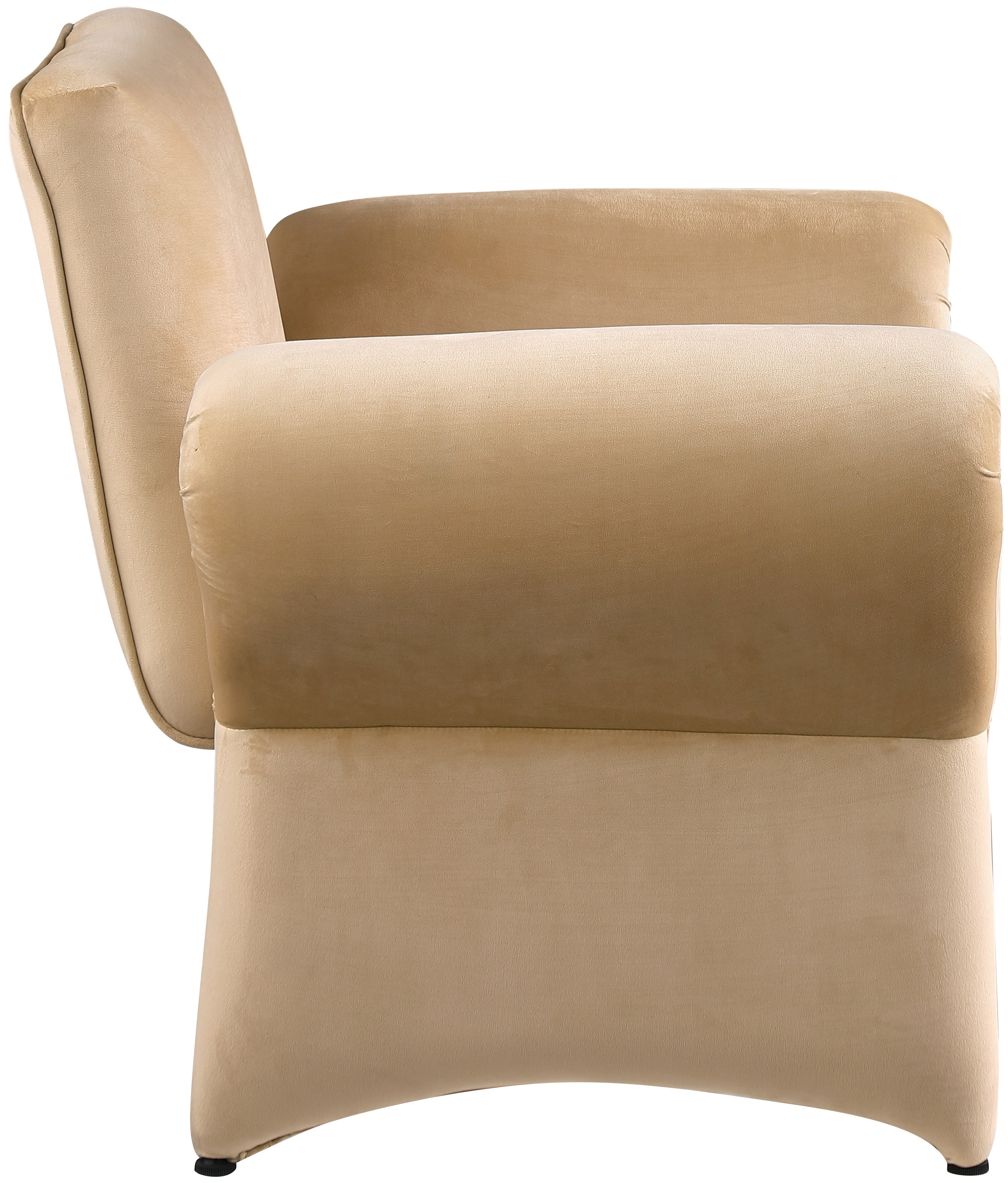 Fleurette Velvet Upholstered Accent Chair